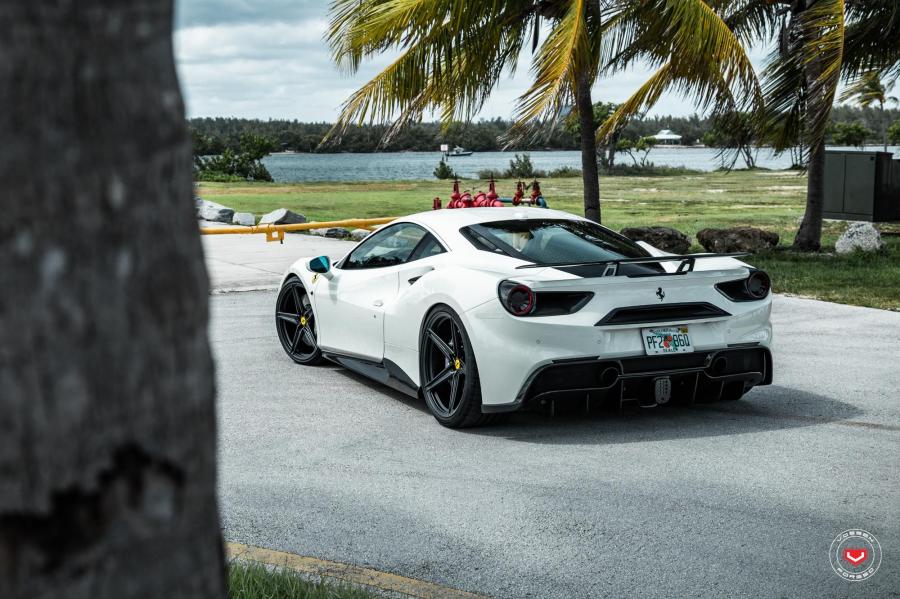  Ferrari 488 GTB on Vossen Wheels (M-X5) 2018 года  (фото 22 из 22)